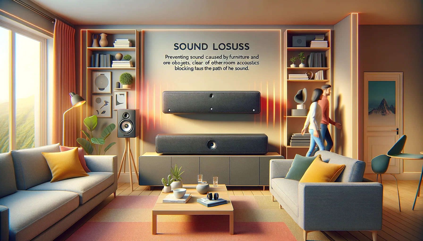 Soundbar im Wohnzimmer: So vermeiden Sie Klangverluste durch Moebel und Raum