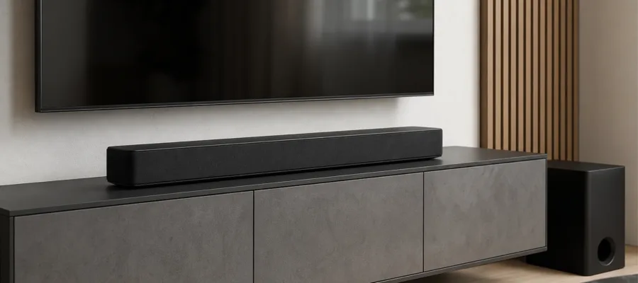 Raeumliche Akustik verbessern: So optimieren Sie Ihre Soundbar Klangqualitaet zuhause