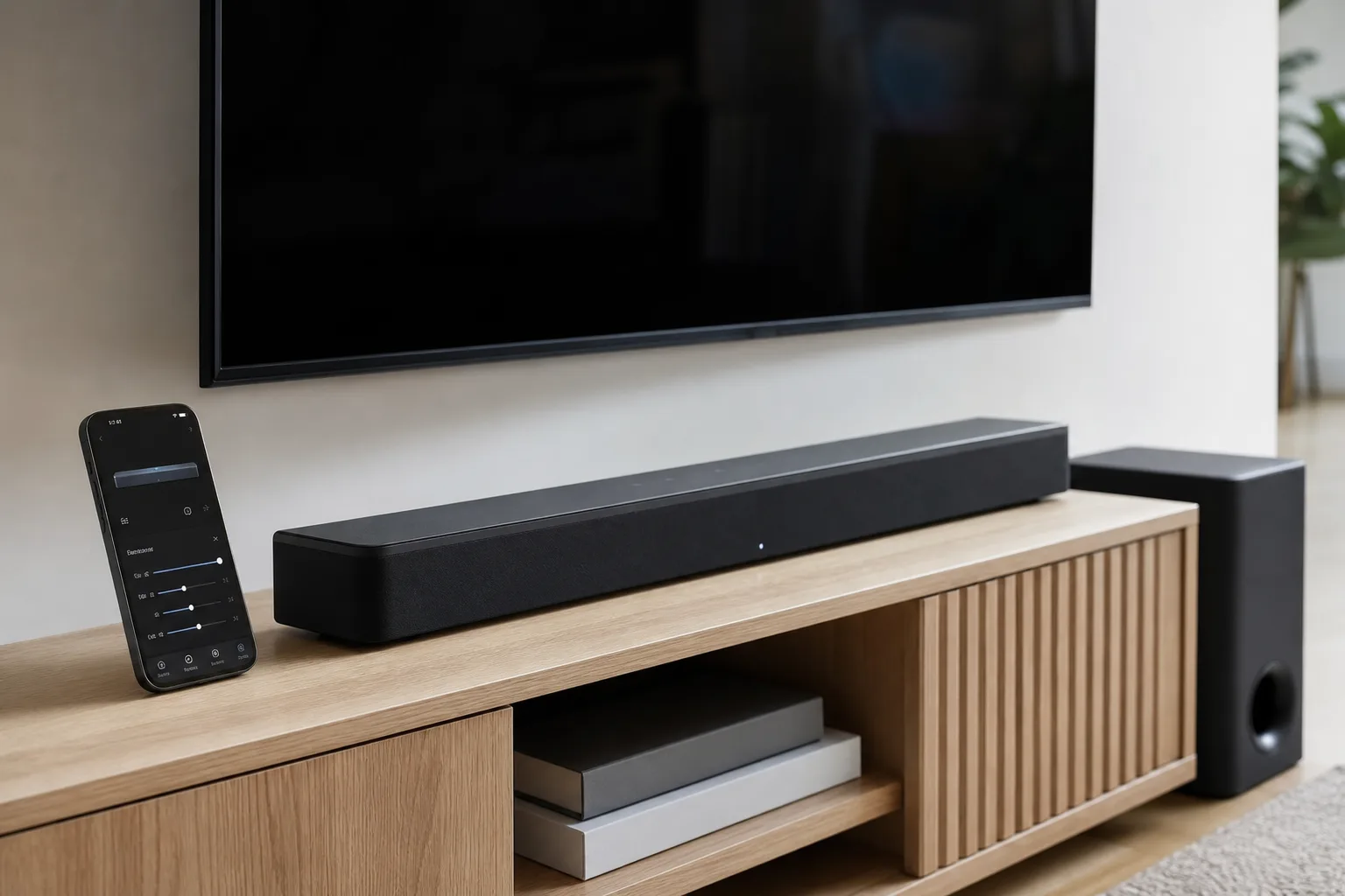 So steuern Sie Ihre Soundbar per Smartphone und App